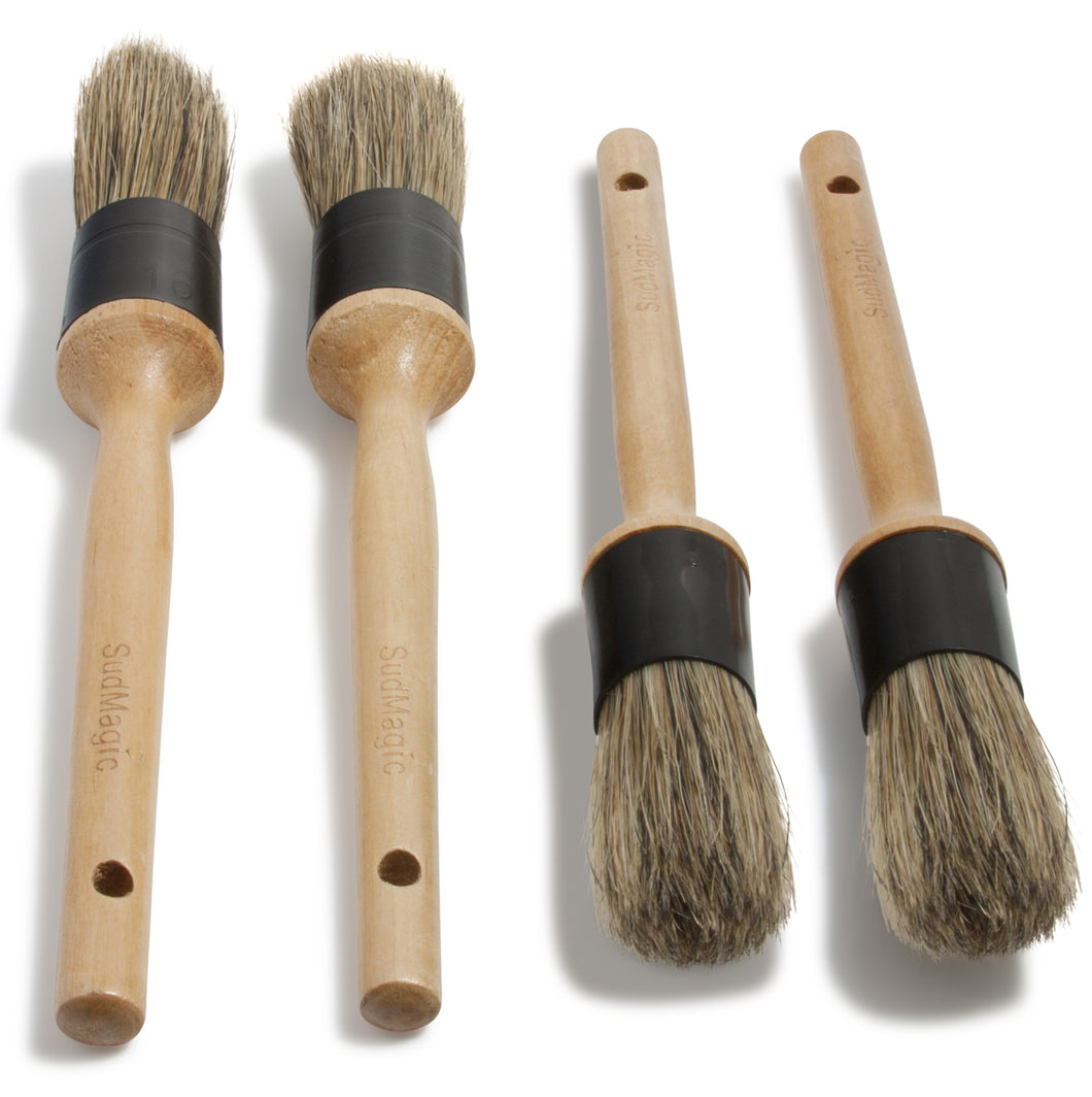4 Piece Detailing Brush Kit